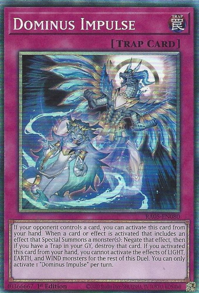 Dominus Impulse (Collector's Rare) (RA05-EN080) - Collector's Rare
