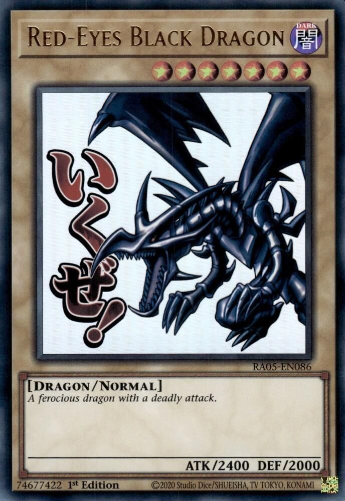 Red-Eyes Black Dragon (RA05-EN086) - Ultra Rare