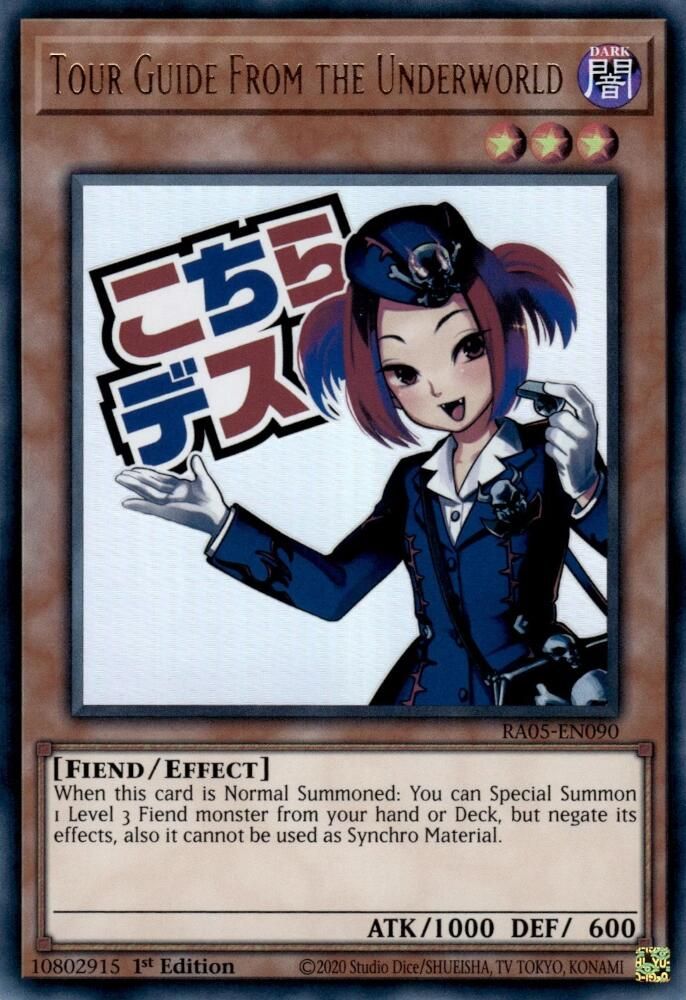 Tour Guide From the Underworld (RA05-EN090) - Ultra Rare
