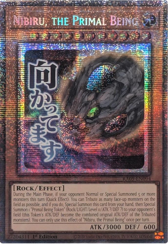 Nibiru, the Primal Being (Starlight Rare) (RA05-EN094) - Starlight Rare