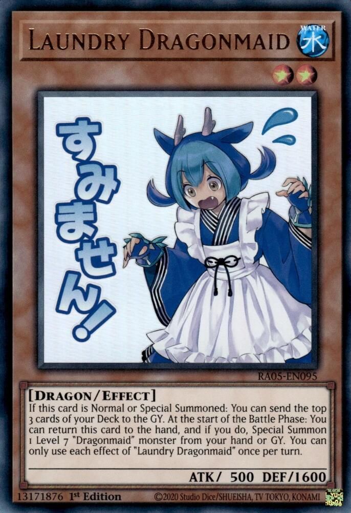 Laundry Dragonmaid (RA05-EN095) - Ultra Rare