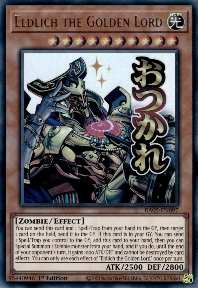 Eldlich the Golden Lord (RA05-EN097) - Ultra Rare