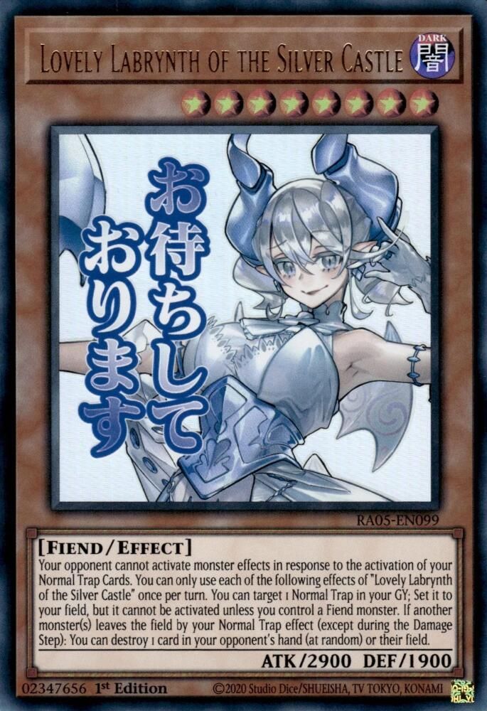 Lovely Labrynth of the Silver Castle (RA05-EN099) - Ultra Rare