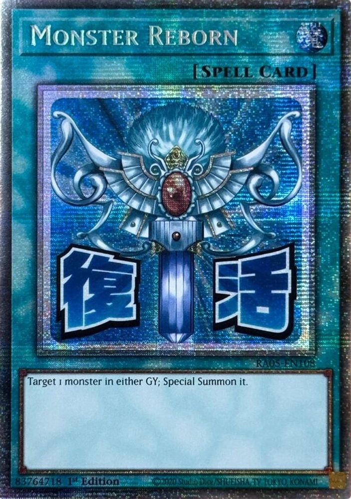 Monster Reborn (Starlight Rare) (RA05-EN108) - Starlight Rare