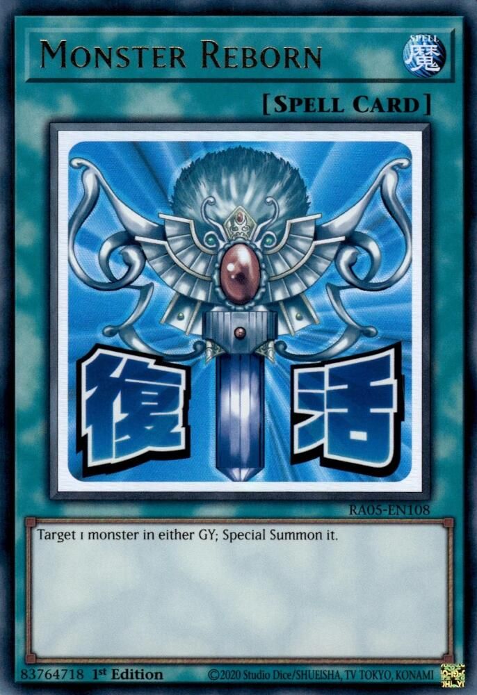 Monster Reborn (RA05-EN108) - Ultra Rare