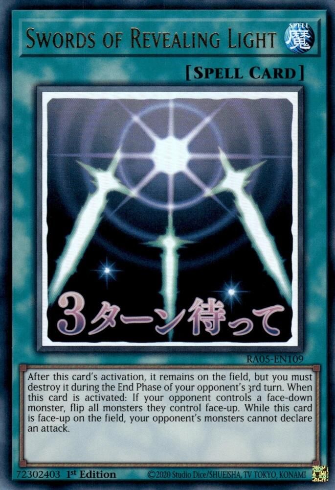 Swords of Revealing Light (RA05-EN109) - Ultra Rare