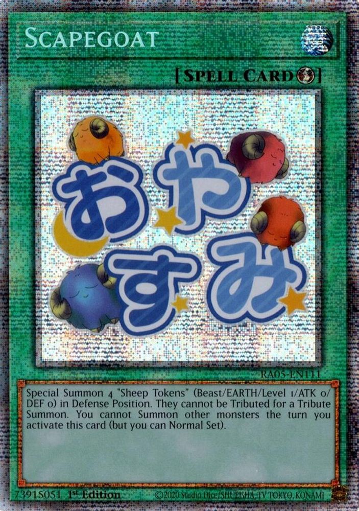 Scapegoat (Starlight Rare) (RA05-EN111) - Starlight Rare