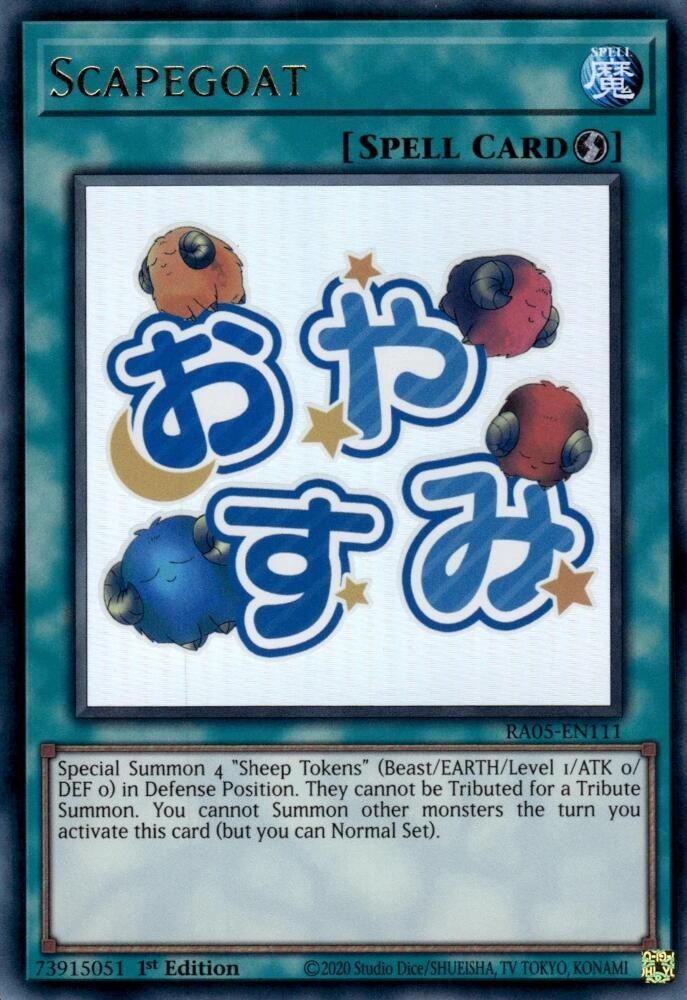 Scapegoat (RA05-EN111) - Ultra Rare