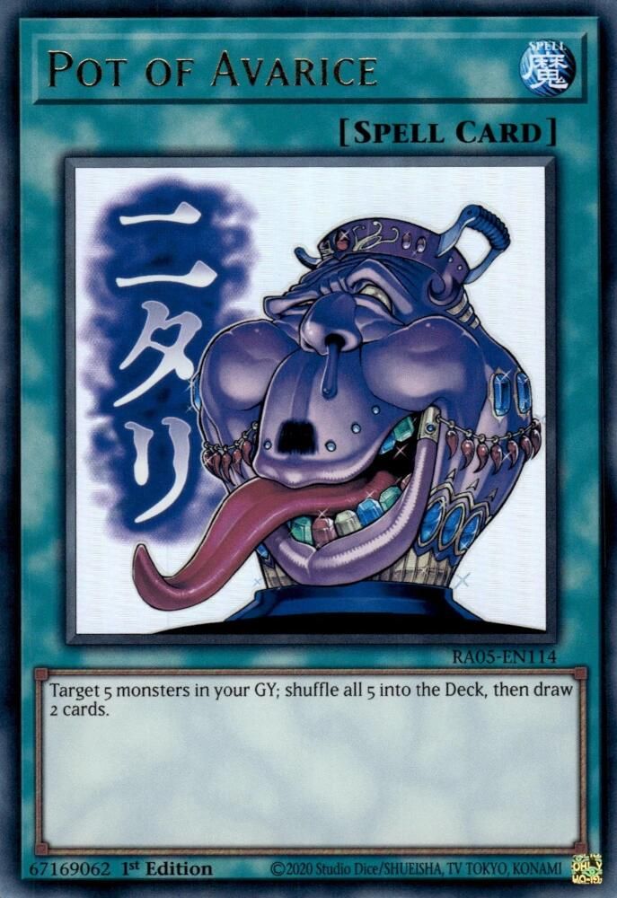 Pot of Avarice (RA05-EN114) - Ultra Rare