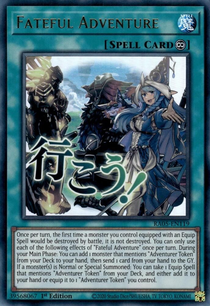 Fateful Adventure (RA05-EN119) - Ultra Rare