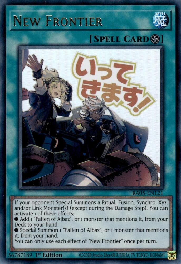 New Frontier (RA05-EN121) - Ultra Rare