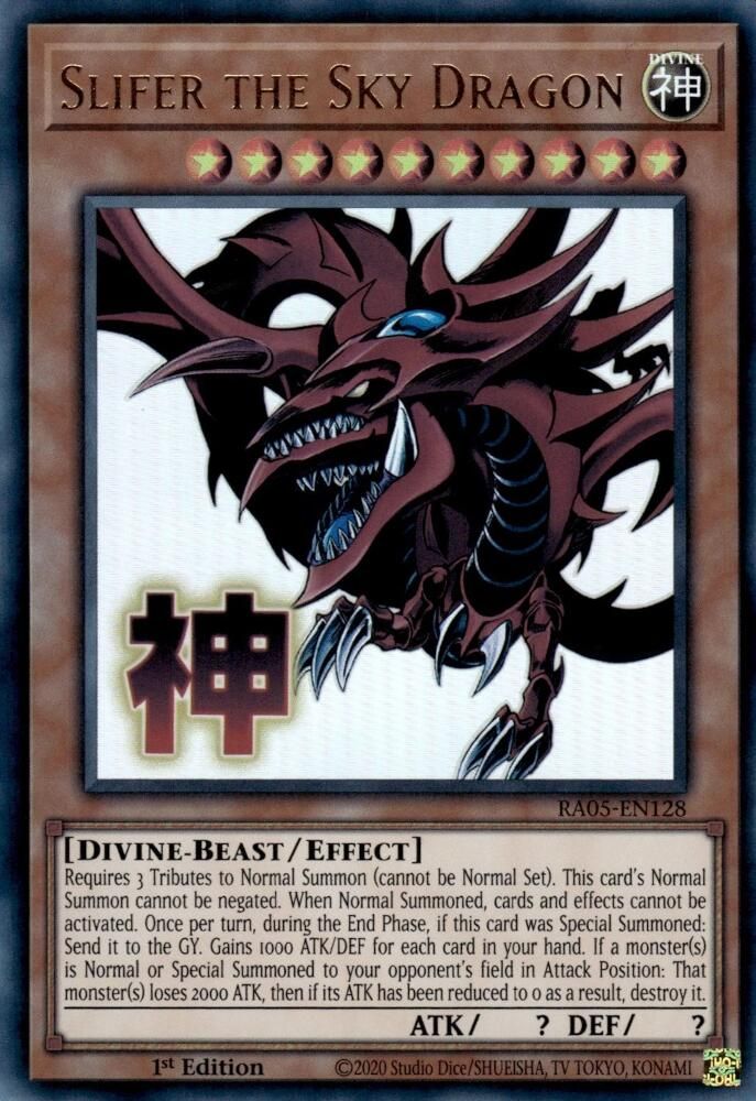 Slifer the Sky Dragon (RA05-EN128) - Ultra Rare