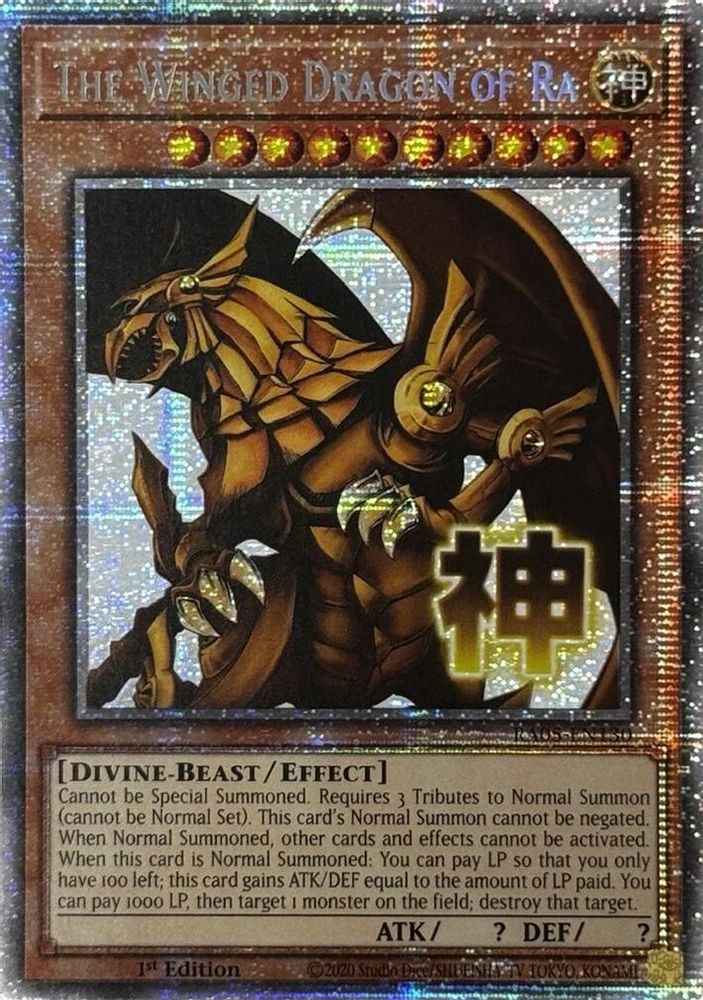 The Winged Dragon of Ra (Starlight Rare) (RA05-EN130) - Starlight Rare