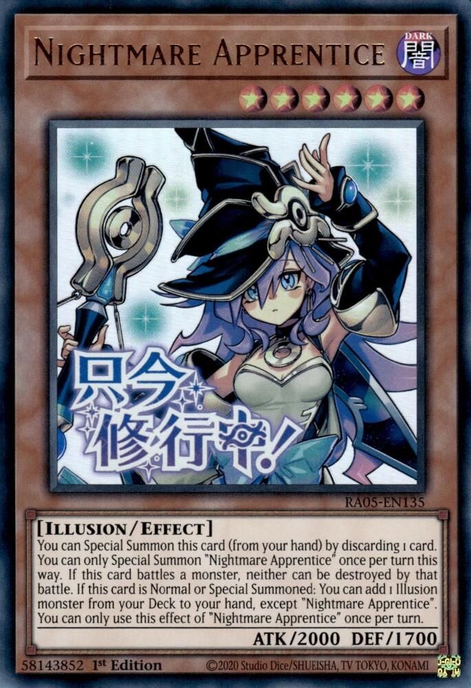 Nightmare Apprentice (RA05-EN135) - Ultra Rare