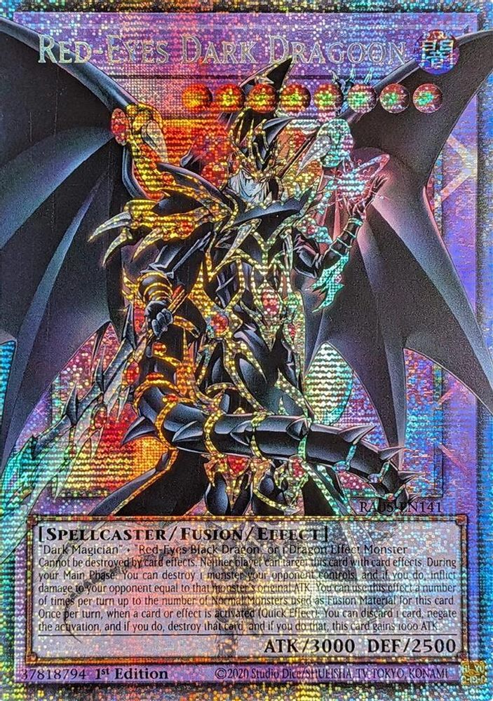 Red-Eyes Dark Dragoon (Starlight Rare) (RA05-EN141) - Starlight Rare