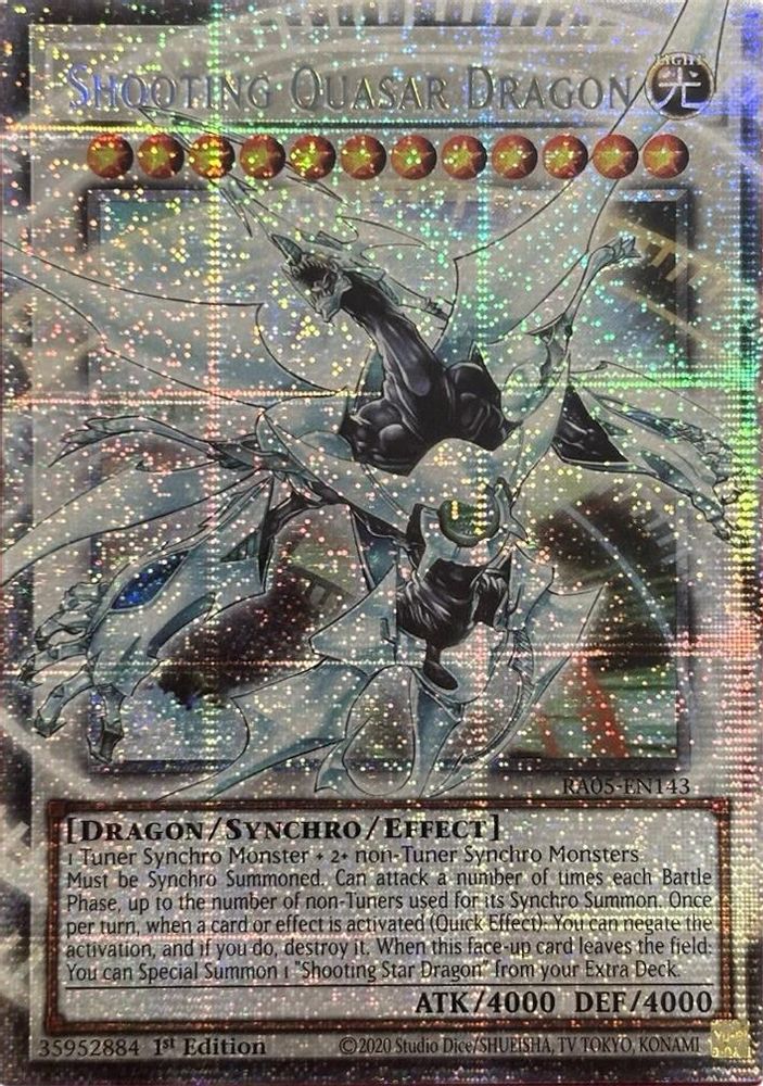 Shooting Quasar Dragon (Starlight Rare) (RA05-EN143) - Starlight Rare
