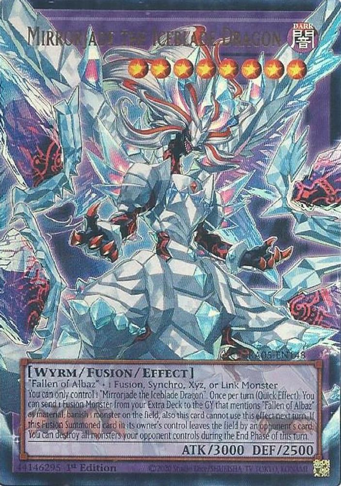 Mirrorjade the Iceblade Dragon (RA05-EN148) - Ultra Rare