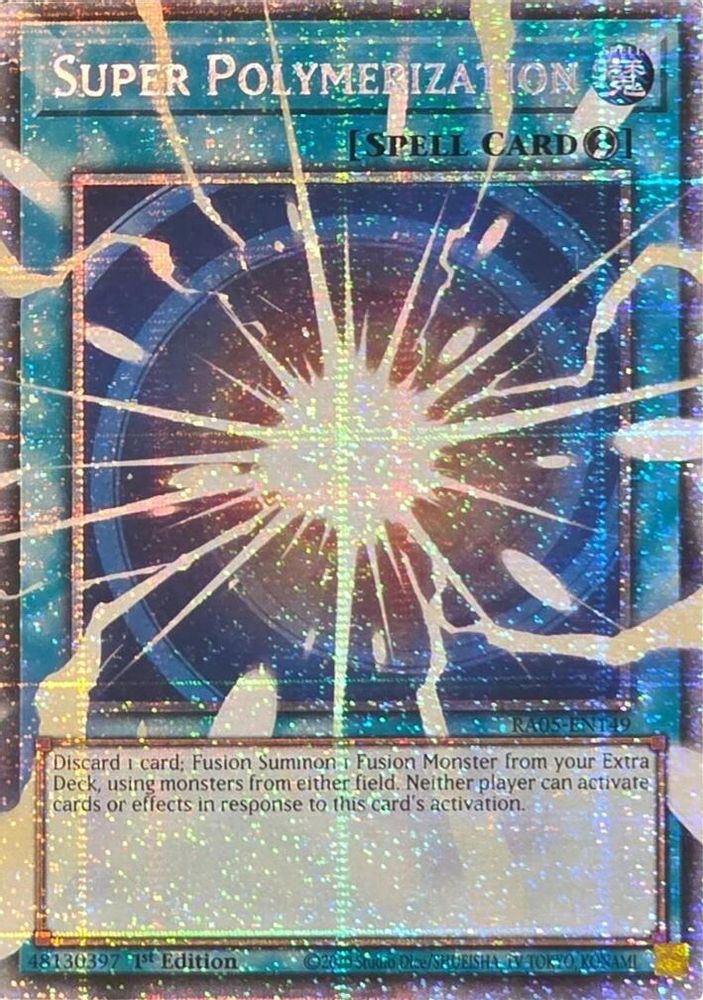 Super Polymerization (Starlight Rare) (RA05-EN149) - Starlight Rare