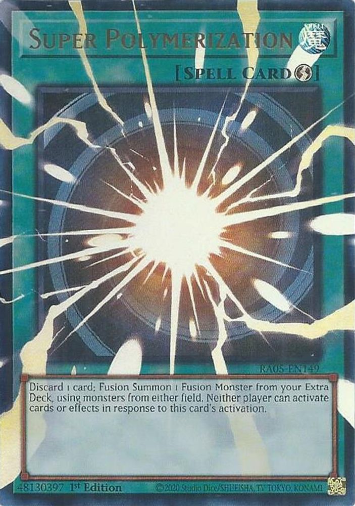 Super Polymerization (RA05-EN149) - Ultra Rare