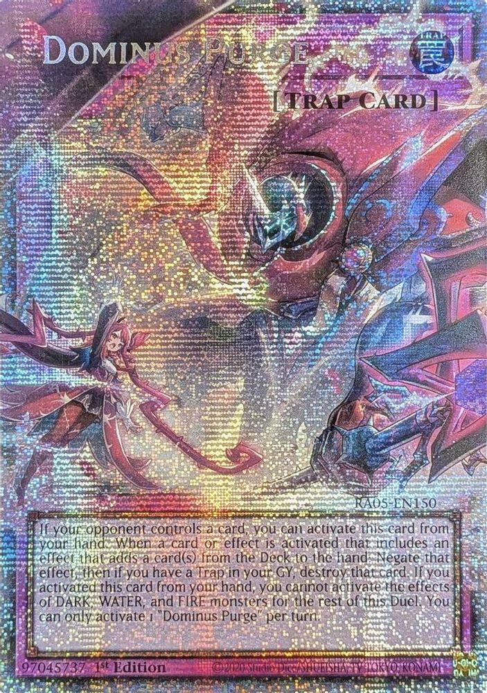 Dominus Purge (Starlight Rare) (Extended Art) (RA05-EN150) - Starlight Rare