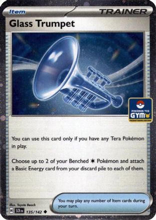 Glass Trumpet (Gym Stamp Asia Exclusive) 135  - Holofoil - Uncommon