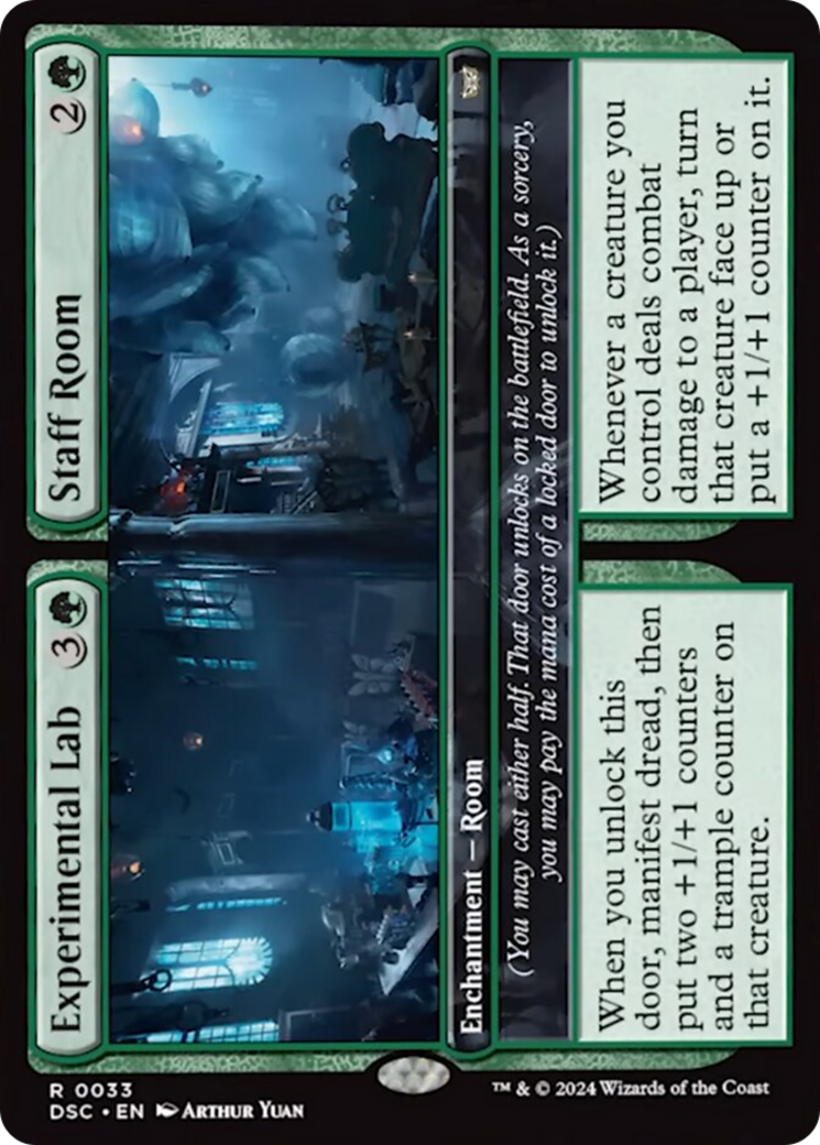 Experimental Lab // Staff Room (DSC-033) - Duskmourn: House of Horror Commander