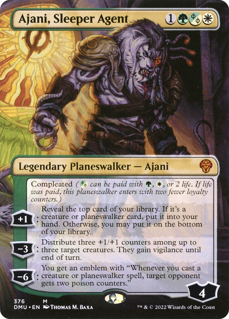 Ajani, agent dormant (sans frontières) (376) [Dominaria United] 