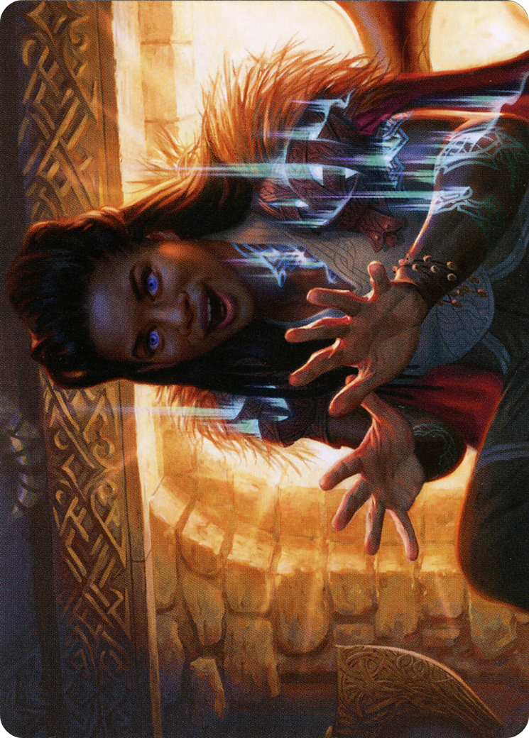 Birgi, God of Storytelling // Birgi, God of Storytelling (ASKHM-031) - Art Series: Kaldheim (Borderless)
