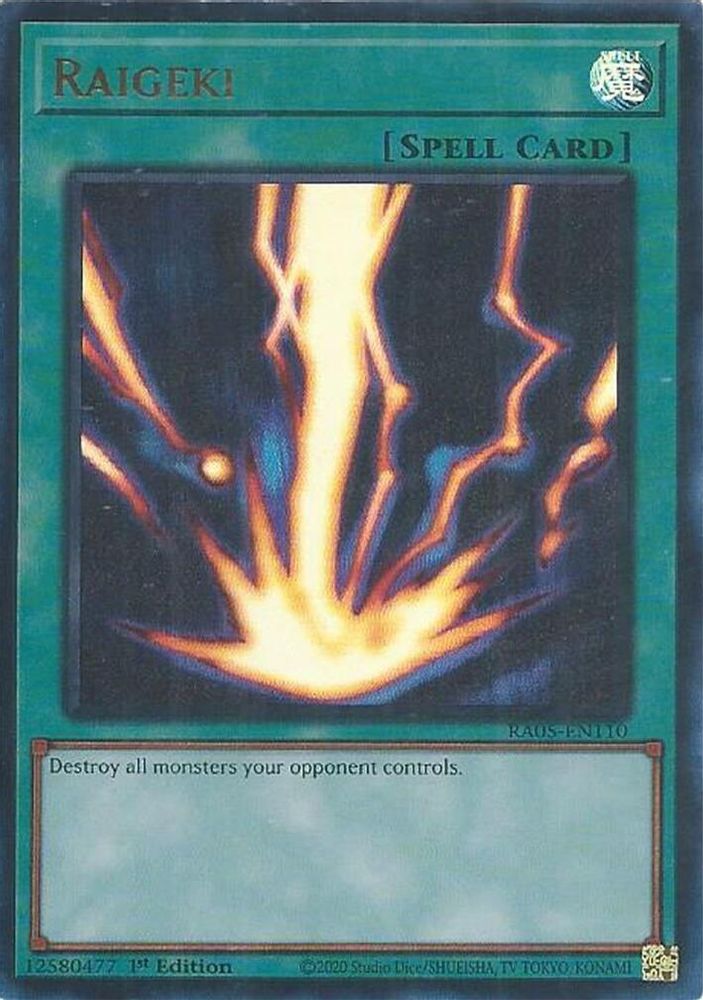 Raigeki (Ultra Rare) (RA05-EN110) - Ultra Rare
