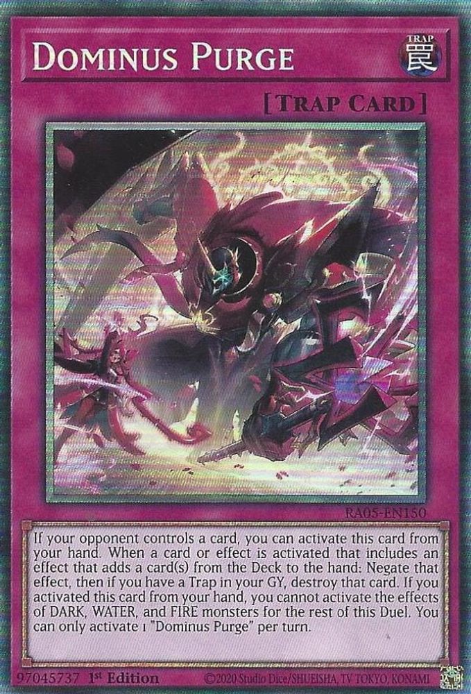 Dominus Purge (Collector's Rare) (RA05-EN150) - Collector's Rare