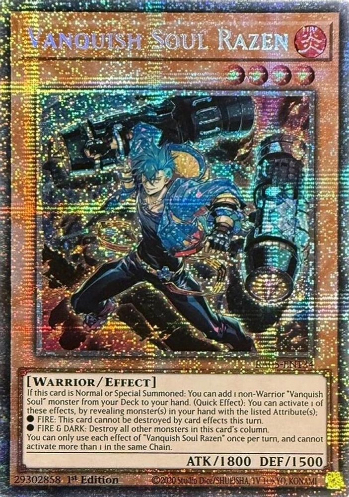 Vanquish Soul Razen (Starlight Rare) (RA05-EN134) - Starlight Rare