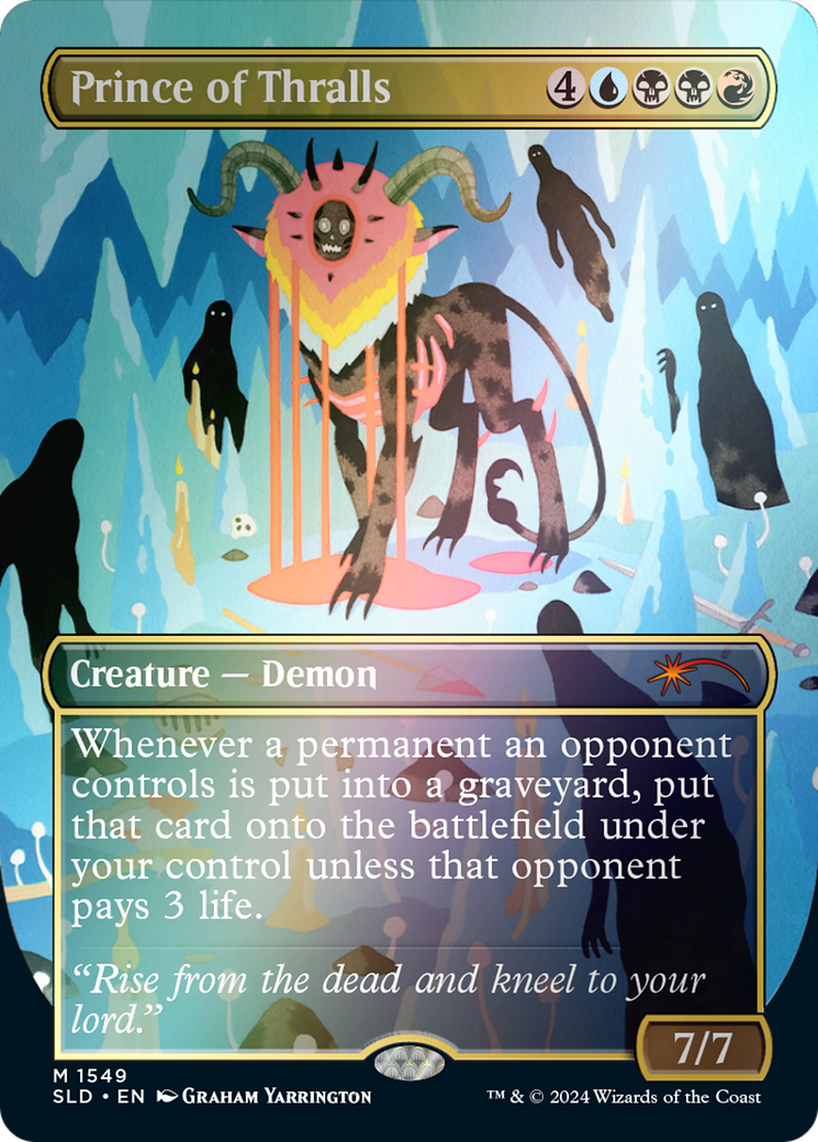 Prince of Thralls (Rainbow Foil) [Série Secret Lair Drop] 