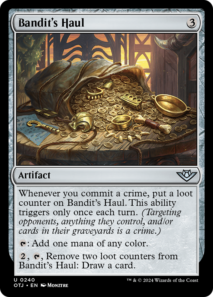 Butin de bandit [hors-la-loi de Thunder Junction] 