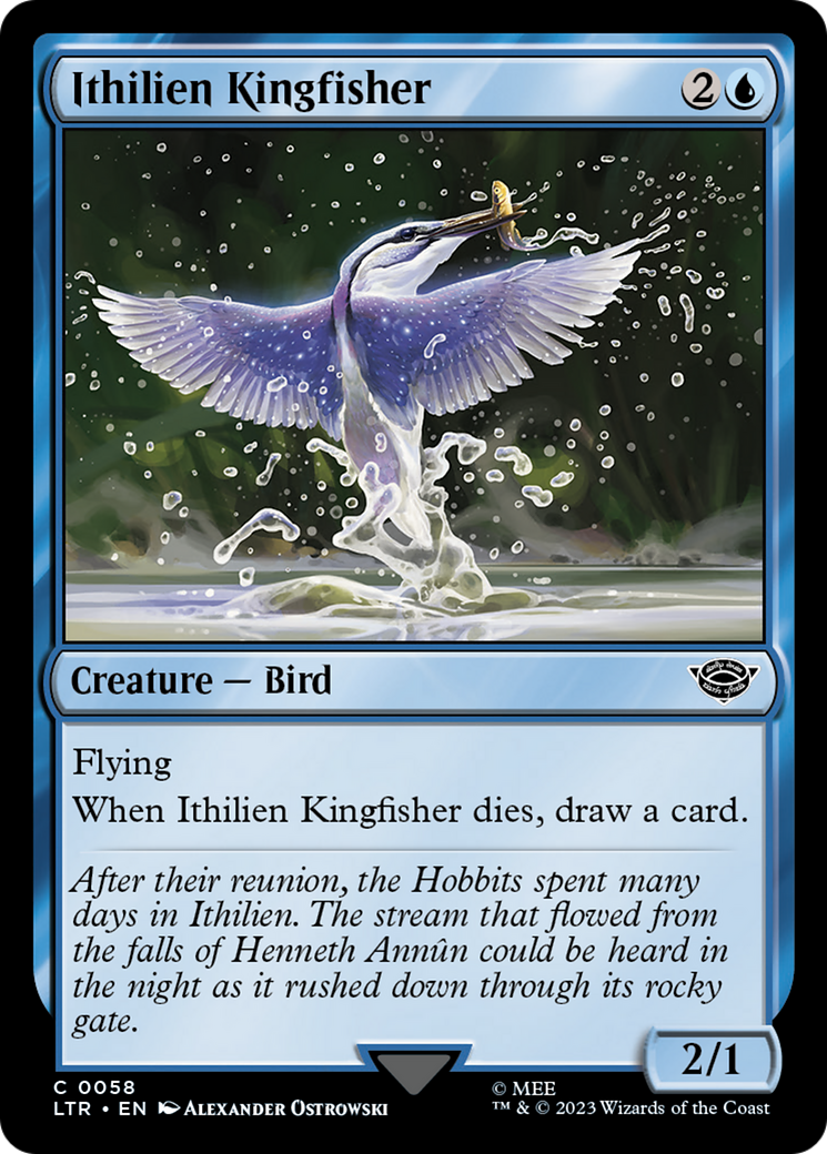 Ithilien Kingfisher [Le Seigneur des Anneaux : Les Contes de la Terre du Milieu] 