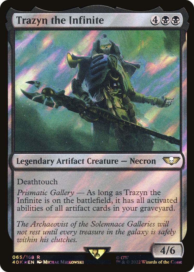 Trazyn l'Infini (Surge Foil) [Warhammer 40,000] 