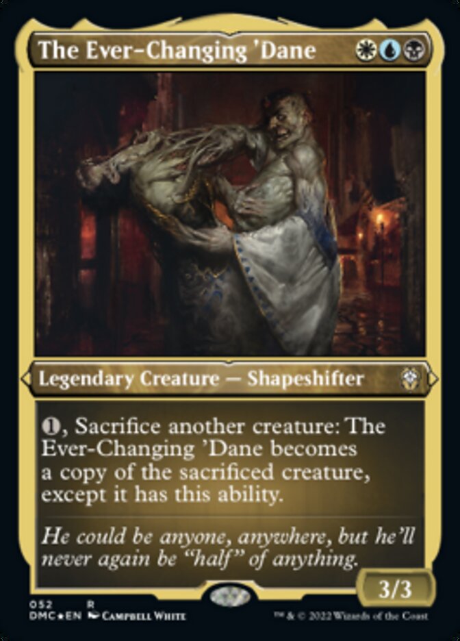 Le Danois en constante évolution (feuille gravée) [Dominaria United Commander] 