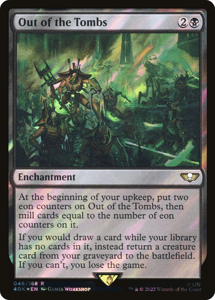 Hors des tombes (Surge Foil) [Warhammer 40,000] 