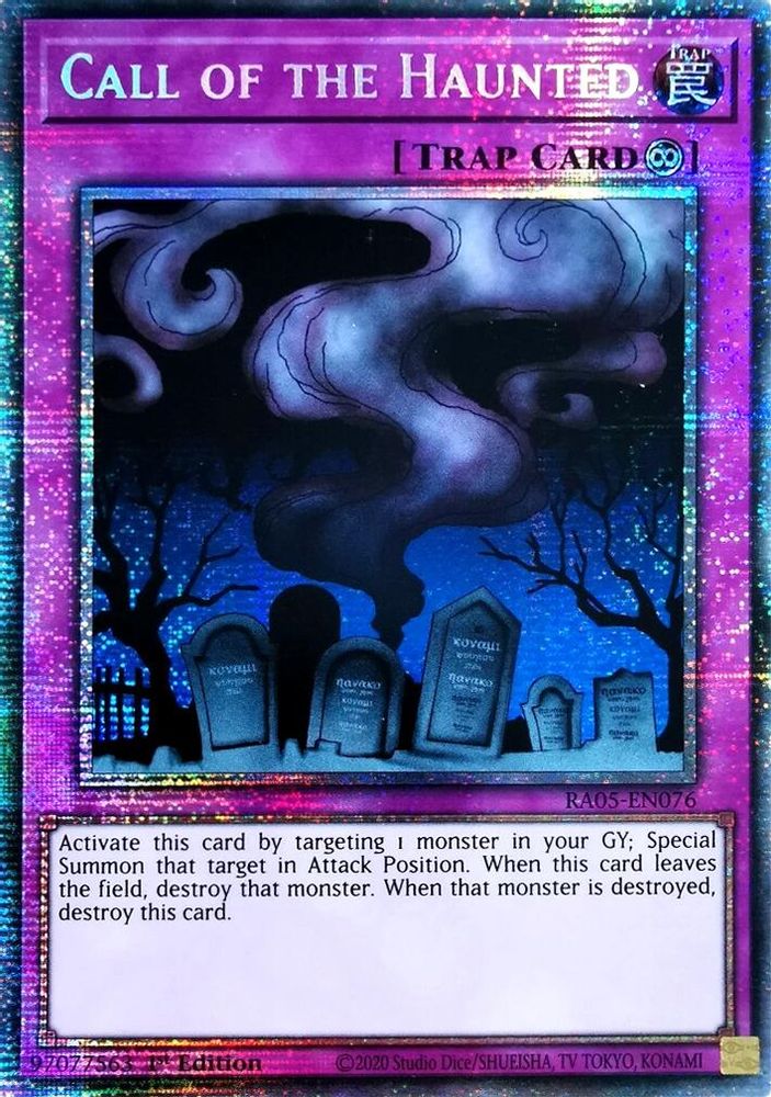 Call of the Haunted (Starlight Rare) (RA05-EN076) - Starlight Rare