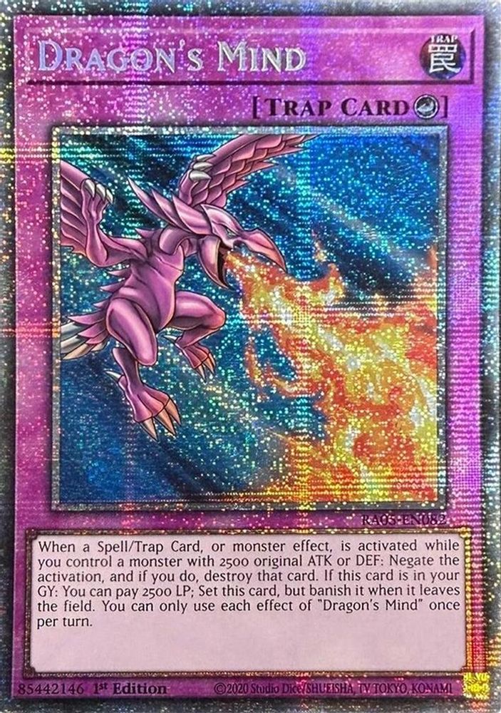 Dragon's Mind (Starlight Rare) (RA05-EN082) - Starlight Rare
