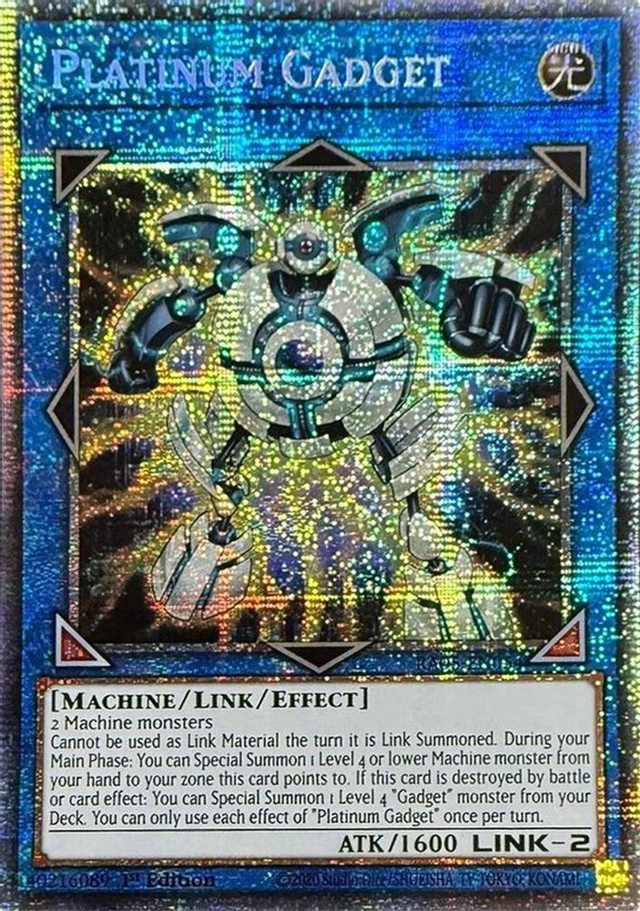 Platinum Gadget (Starlight Rare) (RA05-EN054) - Starlight Rare