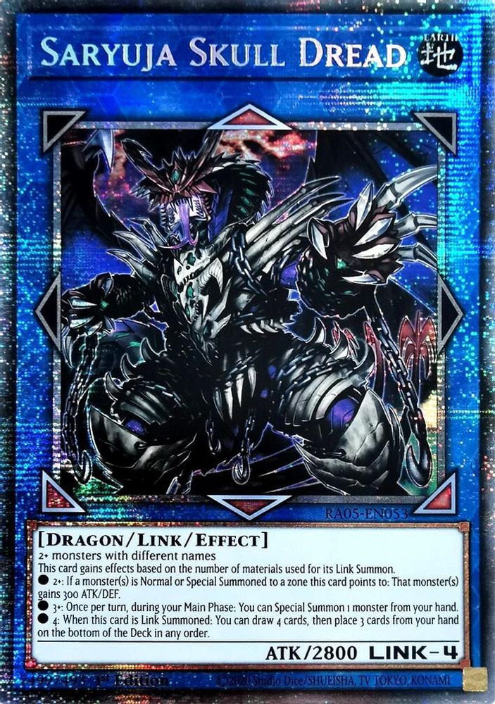Saryuja Skull Dread (Starlight Rare) (RA05-EN053) - Starlight Rare