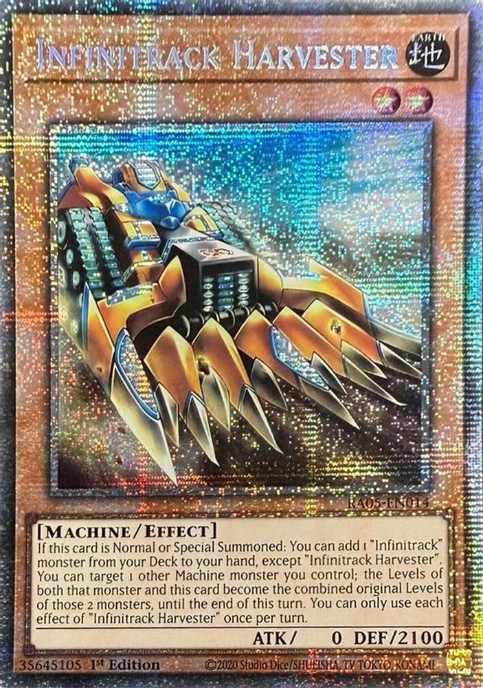 Infinitrack Harvester (Starlight Rare) (RA05-EN014) - Starlight Rare