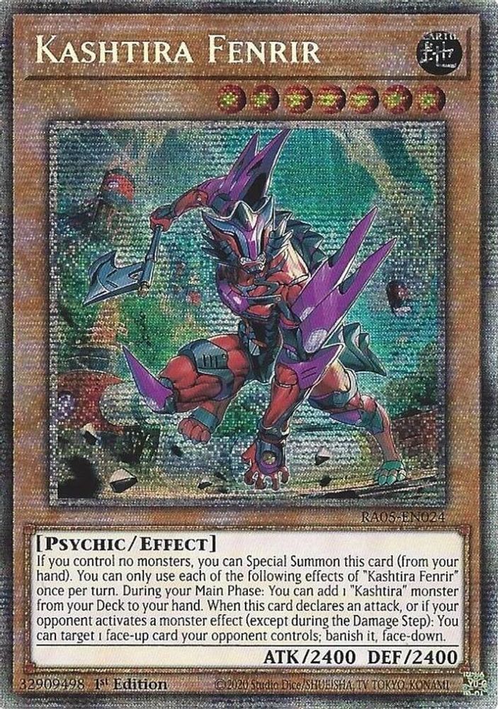 Kashtira Fenrir (Starlight Rare) (RA05-EN024) - Starlight Rare