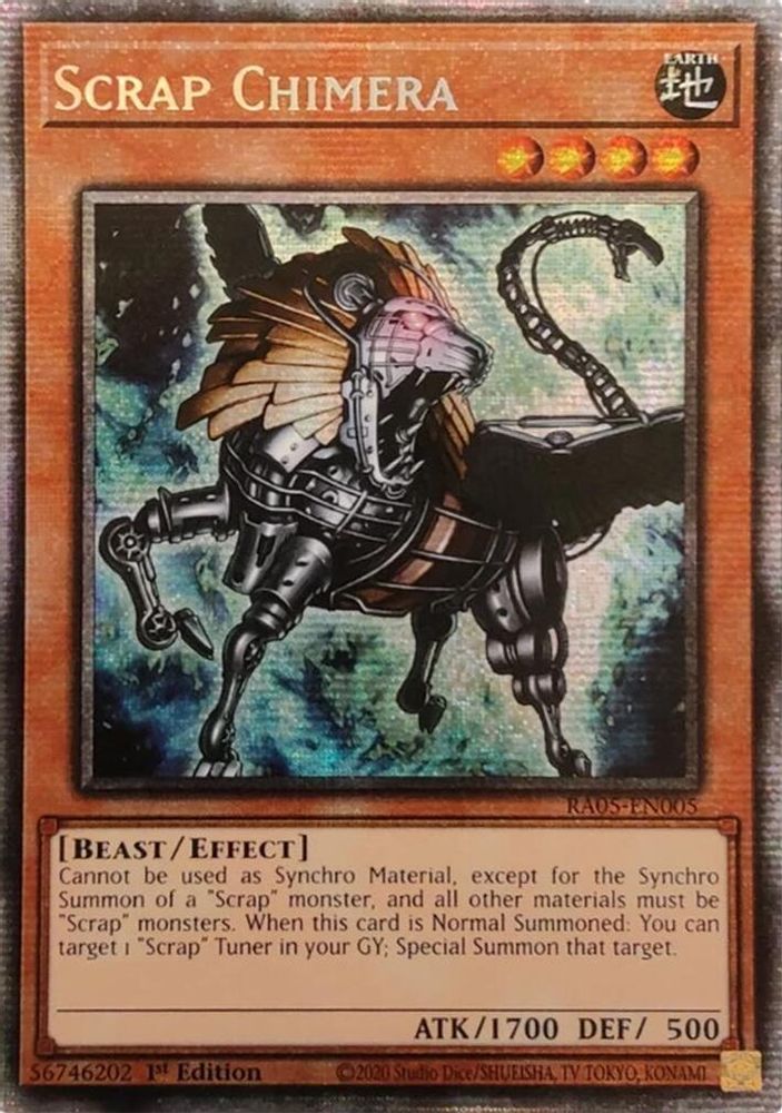Scrap Chimera (Starlight Rare) (RA05-EN005) - Starlight Rare