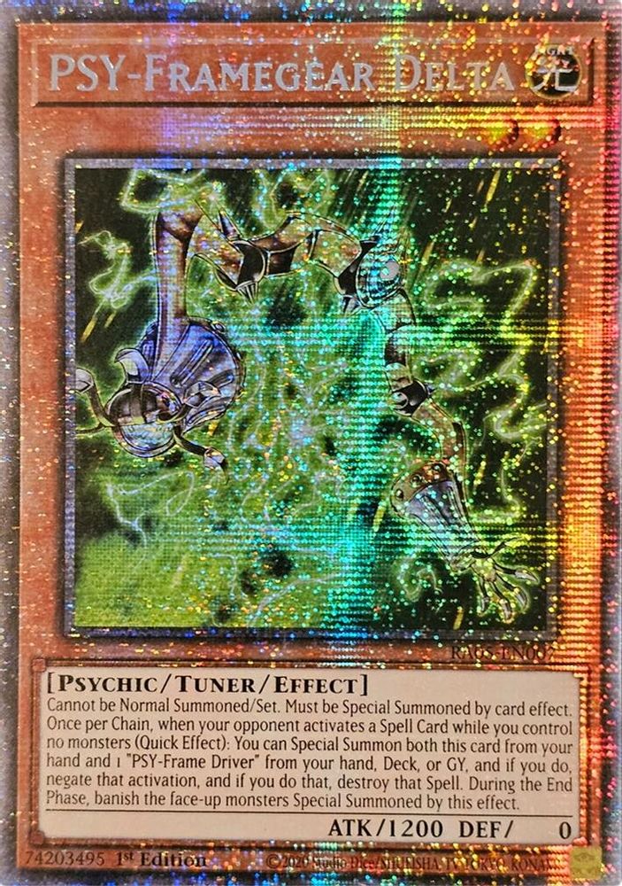 PSY-Framegear Delta (Starlight Rare) (RA05-EN007) - Starlight Rare