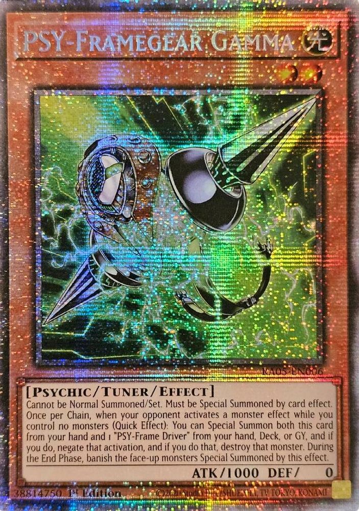 PSY-Framegear Gamma (Starlight Rare) (RA05-EN006) - Starlight Rare