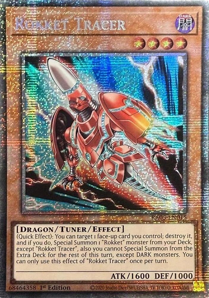 Rokket Tracer (Starlight Rare) (RA05-EN015) - Starlight Rare