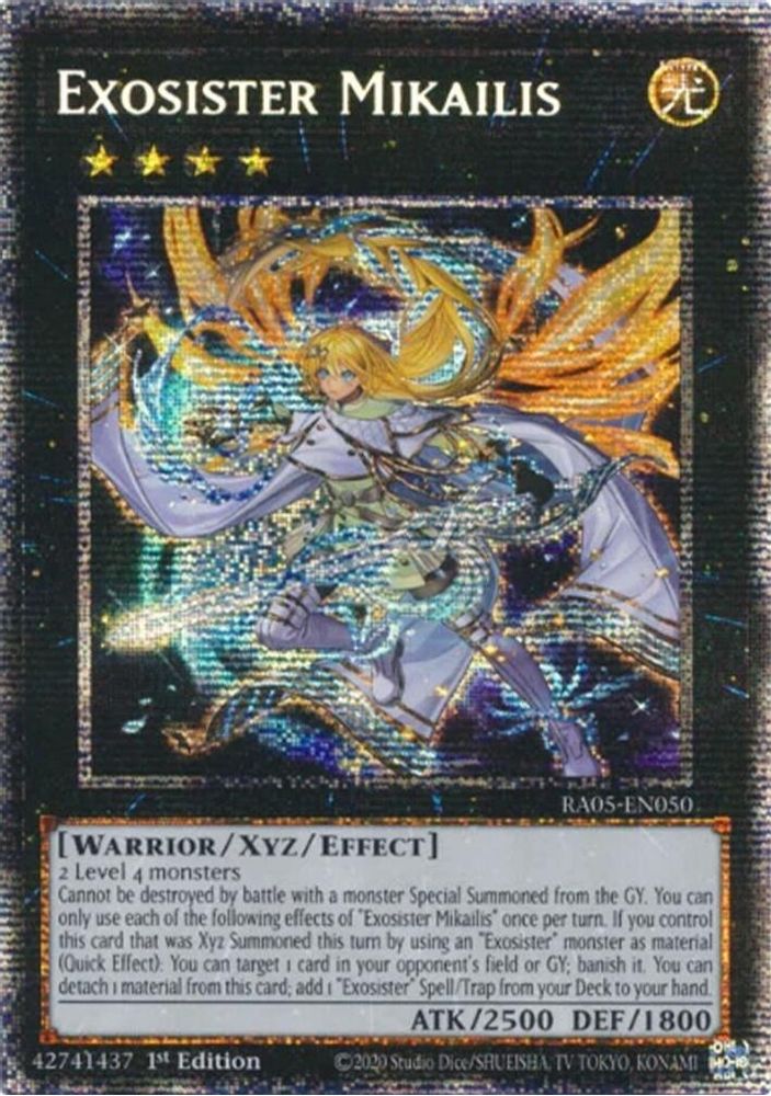 Exosister Mikailis (Starlight Rare) (RA05-EN050) - Starlight Rare