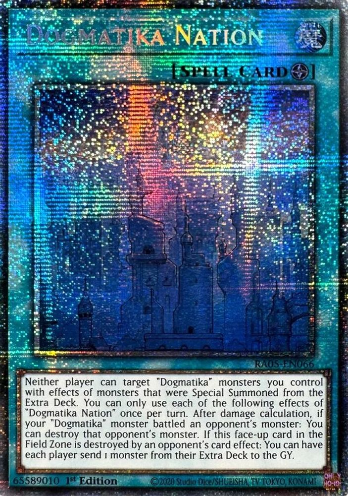 Dogmatika Nation (Starlight Rare) (RA05-EN066) - Starlight Rare