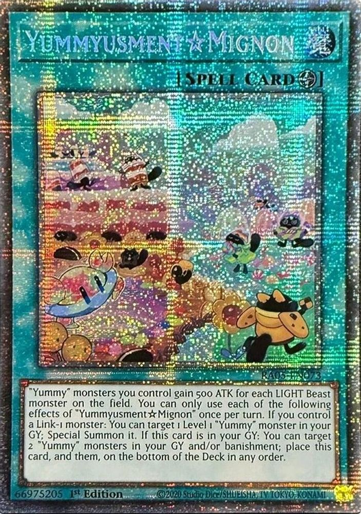 YummyusmentMignon (Starlight Rare) (RA05-EN073) - Starlight Rare